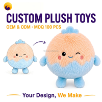 Peluche personnalisée hautement réductrice, jouet en peluche OEM, animal en peluche doux, oreiller personnalisé, porte-clés