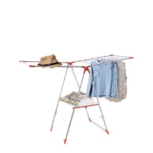 Folding Clothes Drying Rack 3 Tier Drying Laundry Racks Metal