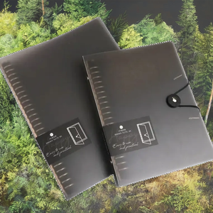 Hot-selling High Quality B5 A5 A4 Binder Notebook Waterproof PVC Transparent Cover Box <strong>File</strong> <strong>Format</strong> - Product Image 3