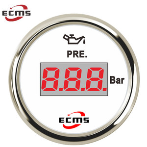 2" <strong>Car</strong> Boat Digital Oil Pressure <strong>Gauge</strong> Meter 0-5bar 10bar 30bar With Backlight 12V/24V - Product Image 1