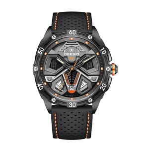 Dessio Men's Luxury <b>Skeleton</b> <b>Automatic</b> Mechanical <b>Watch</b> with Original Movement Custom Logo Wrist Replacement Parts - Product Image 5