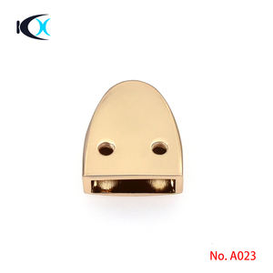 बैग हार्डवेयर चमड़े की बेल्ट धातु समाप्ति टिप्स जिंक मिश्र का पट्टा अंत टोपियां - Product Image 4