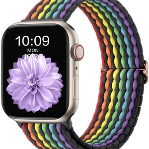 <span class=keywords><strong>Bracelet</strong></span> de montre connectée XKS Ultra2 de luxe en nylon tressé, largeur de <span class=keywords><strong>bracelet</strong></span> 41 mm, compatible S9, iWatch 9, 8, 7, 6, 5, 4, boucle à fermoir moulée sur mesure - Product Image 2