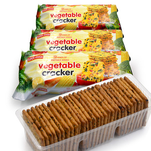 บิสกิตวีแกนฮาลาลขายส่งยอดนิยม ขนมปังกรอบอบกรอบ บิสกิตผักขายส่ง - Product Image 1