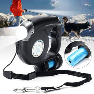 retractable leash with light