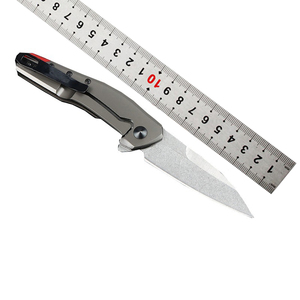 Coltello Tascabile Pieghevole con Manico Liscio Inciso <span class=keywords><strong>1415</strong></span> EDC in Acciaio Inossidabile per Campeggio, Sopravvivenza e Uso Tattico - Product Image 2