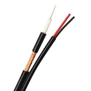 RG59 With Best Price Manufacture RG59 Coaxial Cable With Power Rg59 2c Cctv Camera Cables
