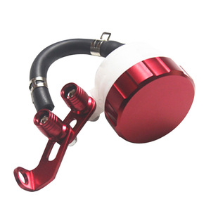 Aluminum Alloy Brake Fluid Reservoir Cap Red Universal For <b>Electric</b> <b>Motorcycle</b> Upper Brake <b>System</b> Replacement Part - Product Image 1