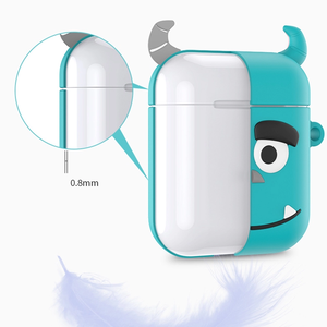 Para los <span class=keywords><strong>AirPods</strong></span> del auricular para el caso <span class=keywords><strong>Earpods</strong></span> 3D lindo de dibujos animados de muelle de carga de cubierta - Product Image 3