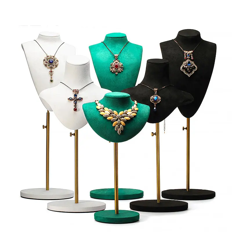 Jewelry Necklace Pendant Display Stand Holder Gold Jewelry Retail Display Stands Jewelry Display Stands For Store