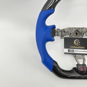 Ccexcellent ฐานแบนราบมีความเงางามคาร์บอนไฟเบอร์แถบสีฟ้าสำหรับ<span class=keywords><strong>370Z</strong></span> นิสสันคาร์บอนไฟเบอร์ - Product Image 5