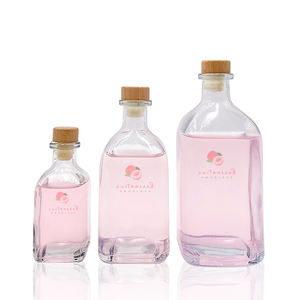 200ml 500ml Mini Fruit Vin Bouteille En Verre Super Flint Verre Whisky Vodka Vide Bouteille En Verre <span class=keywords><strong>Prix</strong></span> avec Liège - Product Image 6