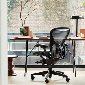 Chaise ergonomique <span class=keywords><strong>Herman</strong></span> <span class=keywords><strong>Miller</strong></span> avec support lombaire réglable, confortable et durable pour le <span class=keywords><strong>gaming</strong></span>, le bureau à domicile, et la protection de la colonne vertébrale, mobilier à dossier haut - Product Image 2