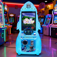 Machine de jeu de course automobile pour enfants Baihui Animation - Jeux d'arcade et équipements d'amusement pour enfants à pièces