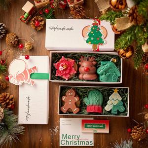 3 Pcs Reindeer Christmas Tree Santa Claus Shape <b>Candle</b> <b>Set</b> Christmas Scented <b>Candle</b> <b>Gift</b> <b>Set</b> Natural Soy Wax Home Decoration - Product Image 4