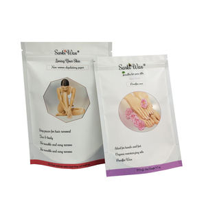 Custom Printed Matte White Foil Bath Salts Packaging Zip Lock Bath Salt Body Scrub Standing Pouch Resealable Stand up Pouches - Product Image 3