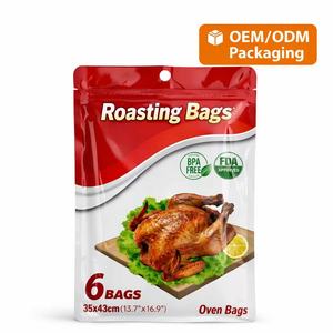 Custom Turkey Bag High Barrier Nylon Oven Cooking Bag - Product Image 1