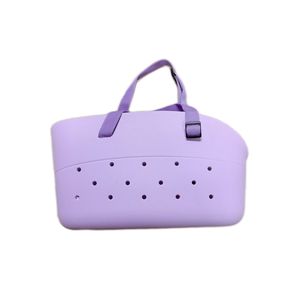 Handbag Pet Outdoor All-matching Eva Material Perforated Diy Single-shoulder Storage Bag Women's Bag Crossbody Woven Bag - Product Image 5
