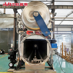 Autoclave de inmersión automática ZLPH, esterilizador industrial de acero inoxidable 304 para enlatado de alimentos y jugos en botella - Product Image 4