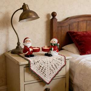 Luces <span class=keywords><strong>de</strong></span> Jardín <span class=keywords><strong>de</strong></span> Navidad con Forma <span class=keywords><strong>de</strong></span> Santa, Muñeco <span class=keywords><strong>de</strong></span> Nieve y <span class=keywords><strong>Reno</strong></span> Pintadas en Terracota - Adornos Decorativos para Jardín con Brillo LED - Product Image 6