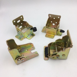 90 độ đồ nội thất gấp bản lề tự khóa bảng chân khung bản lề cho nhà bếp phòng khách phòng ngủ sắt thép - Product Image 4