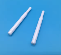 Piston en céramique de zircone (ZrO2) usiné avec précision, sur mesure, pour OEM |   Tige multi-étages avec surface polie miroir
