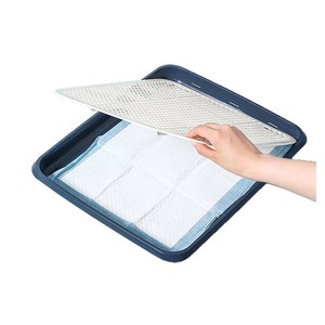Toilette pour chien de grande taille, extra-large, plate, anti-éclaboussures, avec support, jetable, livraison gratuite. - Product Image 2