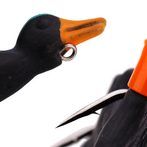 Leurre de pêche flottant de surface 9,5 cm 10,5 g, 5 couleurs, canard souple, appât artificiel, pêche en lac, plopping, splash feet 360 - Product Image 3