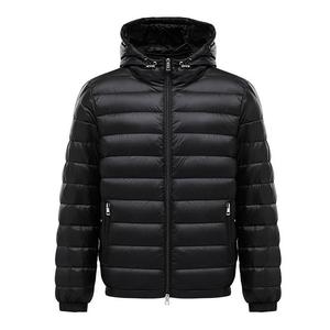 <span class=keywords><strong>Chaqueta</strong></span> acolchada cortavientos de invierno personalizada para hombre, capucha de doble deslizador, estilo informal, con acabado de cremallera, Color de contraste, teñido liso al por mayor - Product Image 5