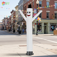 Mannequin publicitaire gonflable personnalisé pour événements extérieurs, avec souffleur inclus