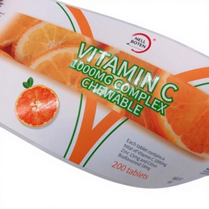 Custom Die Cut Self-adhesive <strong>Label</strong> Vinyl Cranberry <strong>Plastic</strong> Juice <strong>Bottle</strong> <strong>Labels</strong> Orange <strong>Bottle</strong> <strong>Label</strong> Sticker Roll - Product Image 2