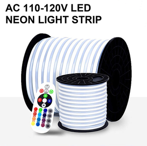 <span class=keywords><strong>Tira</strong></span> Flexible de Neón <span class=keywords><strong>Led</strong></span> RGB de 110V, <span class=keywords><strong>220V</strong></span>, Tubo de Neón <span class=keywords><strong>LED</strong></span> RGB que Cambia de Color, Cuerda Flexible, Luz, <span class=keywords><strong>Tira</strong></span>, Cinta Impermeable - Product Image 5