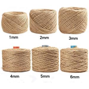 Corda di Canapa Spessa Lucidata Fai-da-Te Cousin, Colore Marrone Naturale - Product Image 2