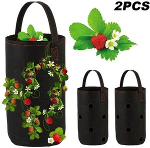 Sacs de culture en feutre écologiques personnalisables pour plantes, avec une capacité de 1 à 100 gallons - Product Image 2