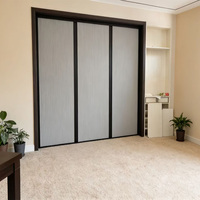 Stores alvéolaires horizontaux intégrés en polyester 20 mm non tissé, ouverture intérieure, pour fenêtre et porte coulissante, directement de l'usine