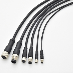 IP67 étanche M5 M8 M12 2 3 4 5 broches câblage industriel électrique mâle femelle prise de câble faisceau de câblage connecteurs circulaires - Product Image 6