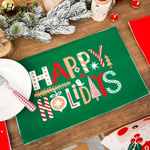 Set <span class=keywords><strong>de</strong></span> <span class=keywords><strong>Table</strong></span> joyeux noël décorations <span class=keywords><strong>de</strong></span> noël vaisselle tapis <span class=keywords><strong>de</strong></span> <span class=keywords><strong>Table</strong></span> serviettes <span class=keywords><strong>de</strong></span> <span class=keywords><strong>Table</strong></span> nappe <span class=keywords><strong>de</strong></span> noël <span class=keywords><strong>Table</strong></span> à manger décoration <span class=keywords><strong>de</strong></span> la maison SD2515 - Product Image 2