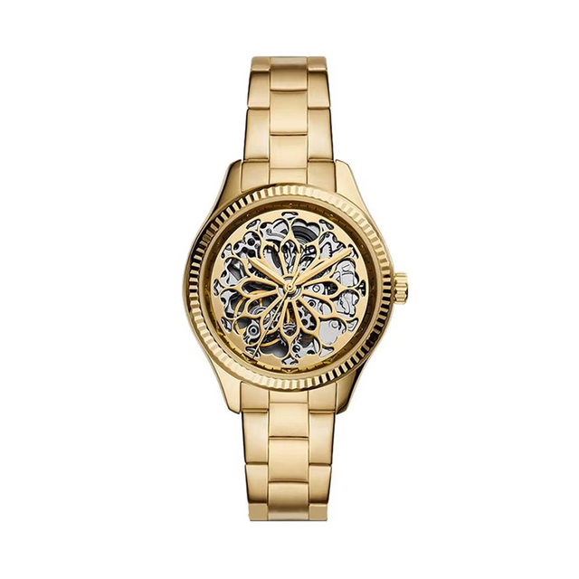 Fashion Business Luxury SEIKO Quartz Women's Watch Hollow Exquisite Stainless Steel Sapphire Crystal Water Resistant 30M 20mm