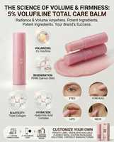 Stick Baume au Collagène PDRN Repulpant 5% Marque Blanche Anti-Âge Anti-Rides Soin Visage Yeux Lèvres Cou