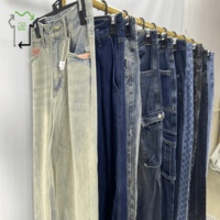 Vente en gros YIJIAYI – Sacs mixtes de jeans et pantalons d'occasion – Vêtements en denim usagés de haute qualité