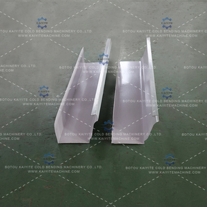 Machine de formage de gouttières certifiée CE, machine portable de fabrication de gouttières métalliques sans soudure pour système de drainage des eaux de toiture - Product Image 6