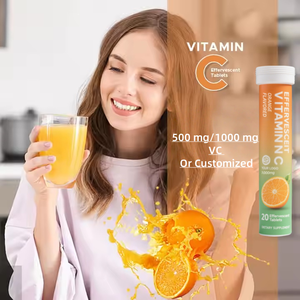 Personalizado B D <span class=keywords><strong>ácido</strong></span> <span class=keywords><strong>ascórbico</strong></span> D3 K2 E aceite minerales complejo vitaminas 1000mg Vitamina C tableta efervescente para la salud de los hombres - Product Image 4