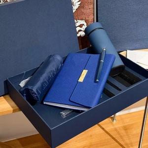 Luxury A4 A5 Tumbler Notebook and Pen Set Luxury <b>Gift</b> <b>Box</b> Packaging for Christmas Occasions - Product Image 1