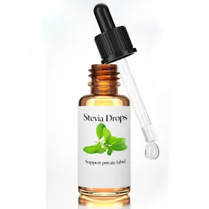 hot selling 0 calories natural flavored stevia glucosyde drops sweetener sugar