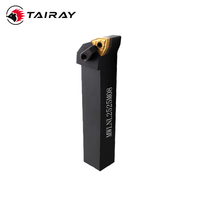 Porte-outil de tournage externe TAIRAY MWLNL/R type M 95 °   Centre d'usinage MWLNR2020K06 pour plaquettes en carbure WNMG06/08 pour tour CNC
