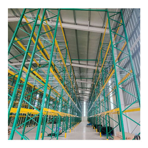 Double Deep Beam Industrial Pallet Warehouse Storage Steel Pallet <b>Rack</b> Heavy Duty Selective Pallet Racking System - Product Image 3