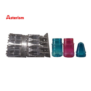 Moule de soufflage à quatre cavités pour bouteilles en acier, aluminium, PET, PP, grande capacité, fabrication de <span class=keywords><strong>moules</strong></span> en plastique, Guangdong - Product Image 3