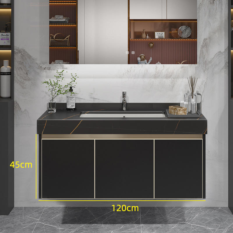 Thickened rock slab main cabinet 120cm