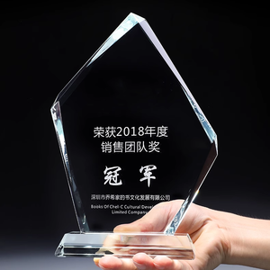 מדליית פרס קריסטל מרובע מותאם אישית עיצוב יצירתי חדש עבור מתנות בברכה אישור סוכן הפצה מורשה - Product Image 3