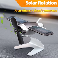 Diffuseur d'air pour voiture 2026Solar Propeller Plane, parfum Cologne Classique Océan, accessoire décoratif d'intérieur, en stock